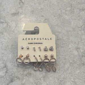 Aeropostale Cubic Zirconia Earring Collection